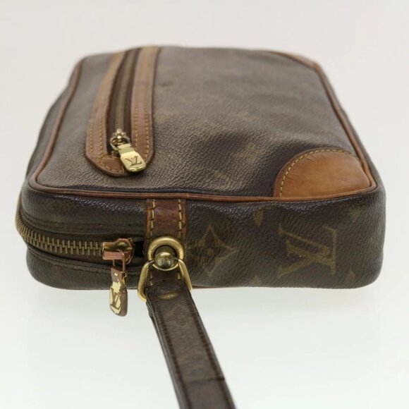 LOUIS VUITTON Monogram Marly Dragonne GM Clutch Bag M51825 LV Auth 42345 - Picture 8 of 14